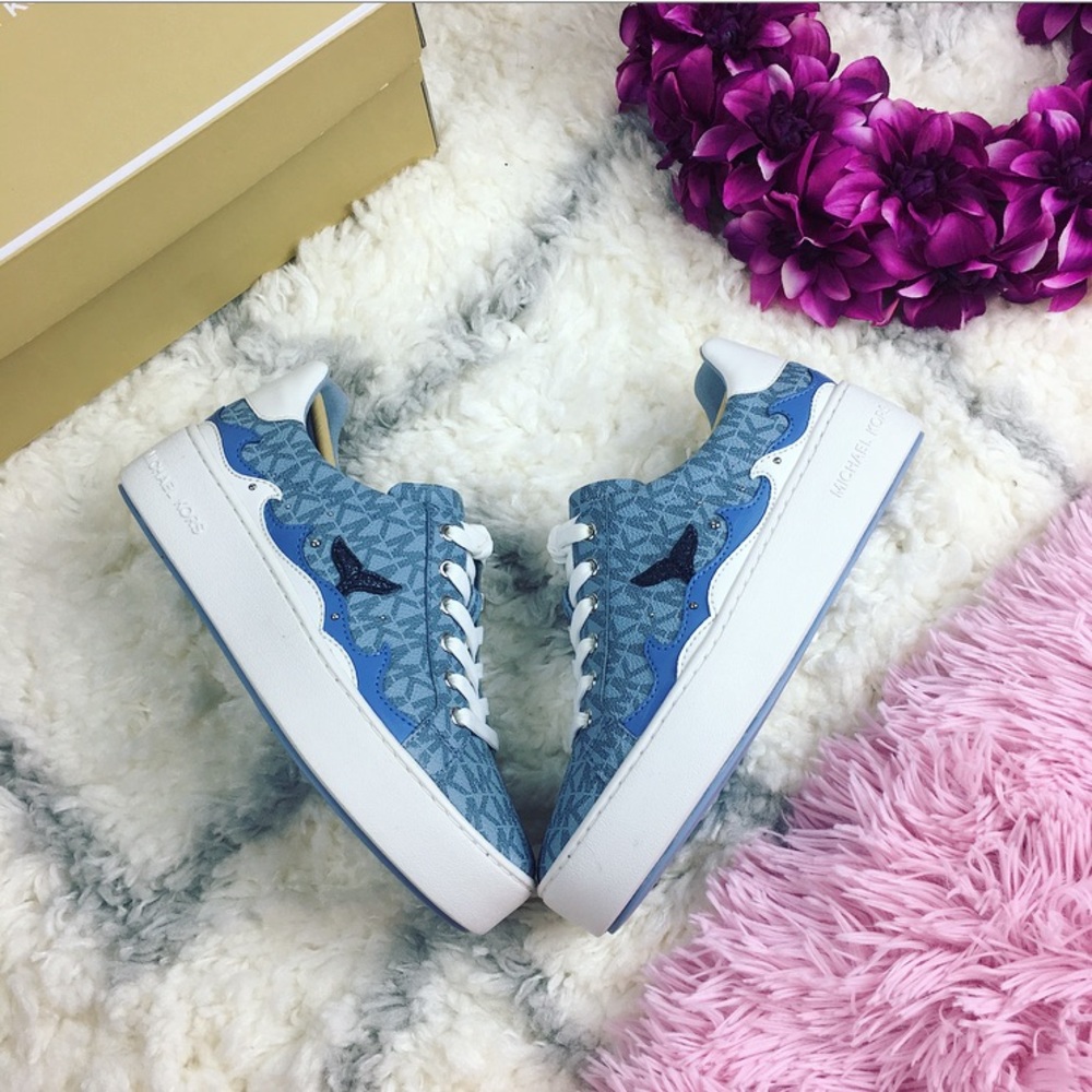 SALE Michael Kors Poppy Lace Up Sneakers
